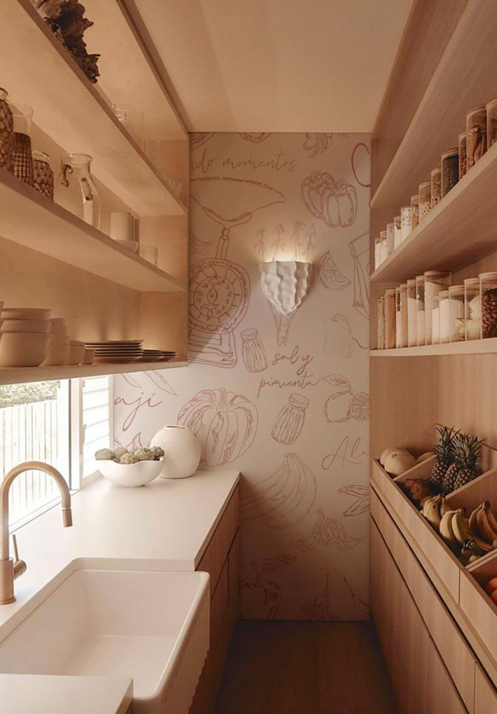 Papel mural Food