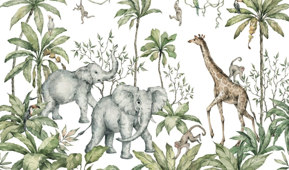 Papel mural Trama Animal