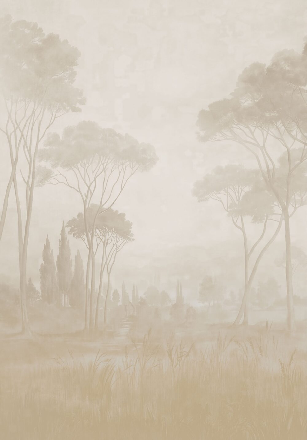 Papel mural Bosque Nublado