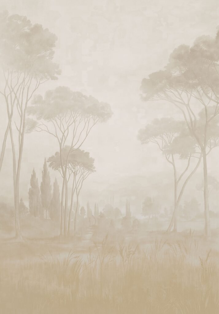 Papel mural Bosque Nublado