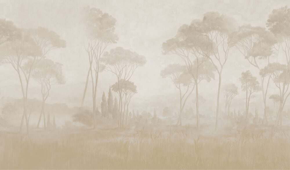 Papel mural Bosque Nublado