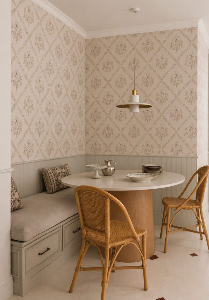 Papel mural Blanche