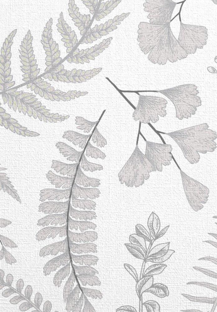 Acercamiento del papel mural VEGETAL donde se aprecia la textura