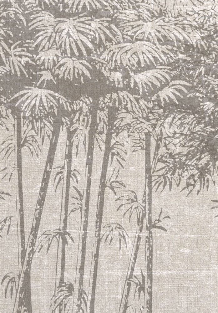 Acercamiento del papel mural WILD donde se aprecia la textura